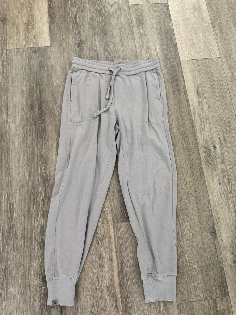 Barefoot Dreams Light Gray Cozy Drawstring Joggers